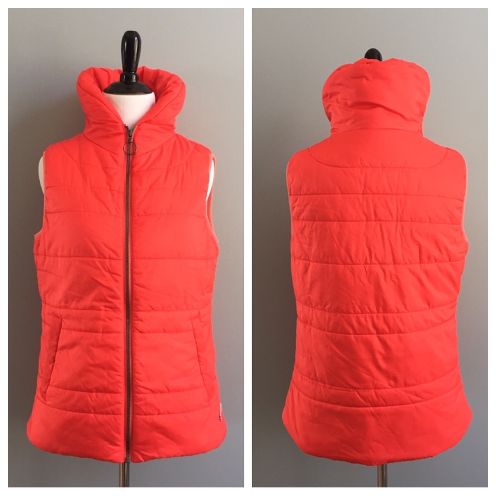 Helly Hansen red puffer vest